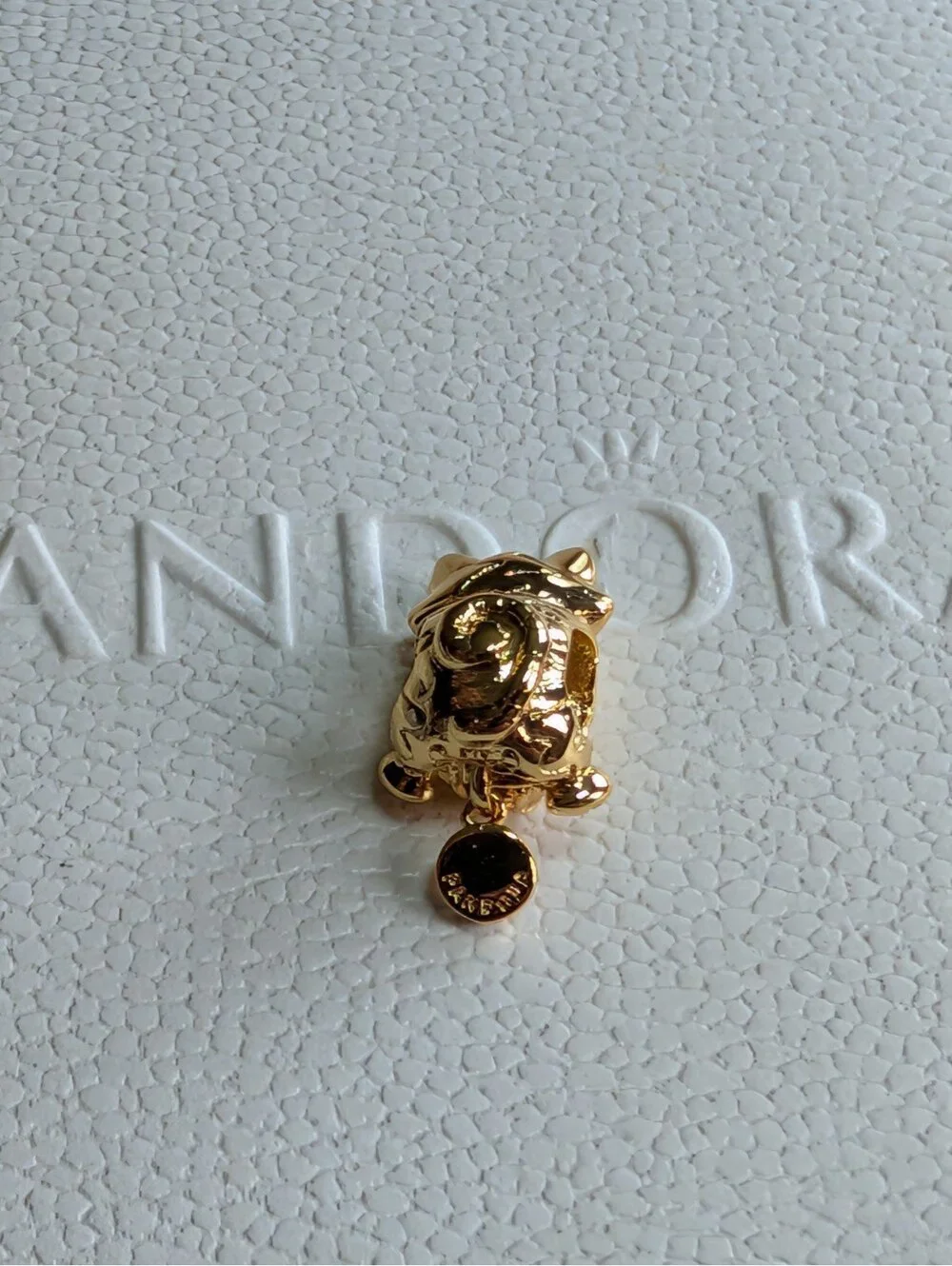 Pandora charm bead cat